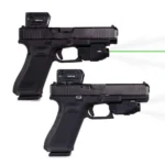 Viridian Green Laser Viridian Custom C5L for Glock 17/19/22/23 Green Laser and 550 Lumen Tactical Light