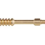 PRO-SHOT JAG .30 CAL BRASS, brass cleaning jag in side view with threaded end
