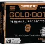Speer Ammunition SPR GOLD DOT 9MM 115GR HP 20/200