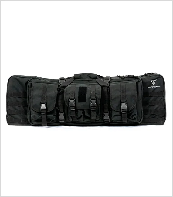 primary-51423 MKS SUPPLY LLC Full Forge Gear Torrent Double Rifle Case Black
