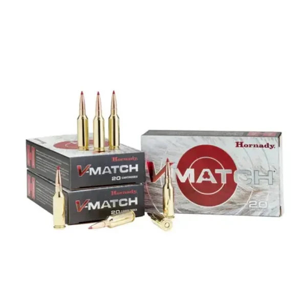 Hornady Mfg Hornady V-Match Rifle Ammunition .300 PRC 174 gr ELD-VT 3150 fps 20/ct