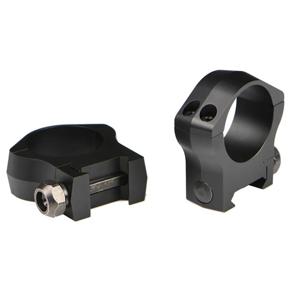 primary-51453 Warne Manufacturing Company Warne 2-Piece Picatinny Style Mountain Tech Scope Rings 30mm High - Matte