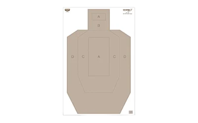 Birchwood Casey B/C EZE-SCORER IPSC TGT 100-23X35