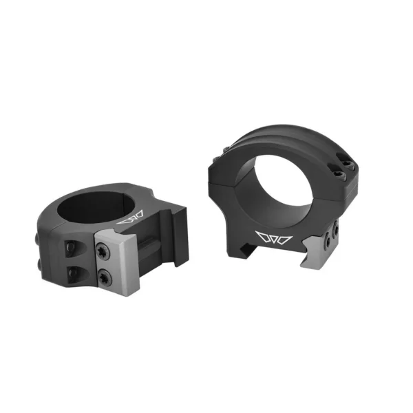 Warne Manufacturing Company Warne HyperLite 1 inch Low Matte Scope Rings