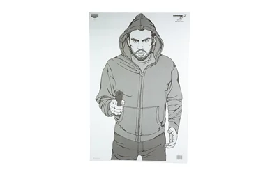 Birchwood Casey B/C EZE-SCORER BAD GUY TGT 100-23X35