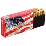 Hornady HRNDY AW 6.5CM 129GR INT, red American Whitetail box with brass cartridges