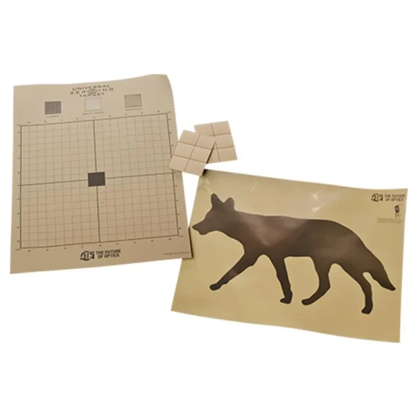 American Technologies Network ATN Thermal Zero/Training Paper Target Kit Coyote