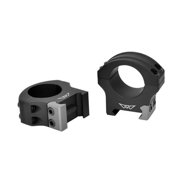 Warne Manufacturing Company Warne HyperLite 1 inch Medium Matte Scope Rings