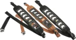 Butler Creek Featherlight Black Rifle W/ Swivels, three padded slings in black and brown