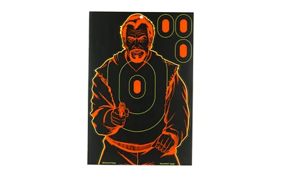 Birchwood Casey B/C SHT-N-C BAD GUY SILHOUETTE 5PK