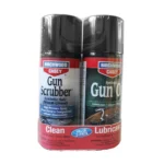 Birchwood Casey Gun Scrubber & Synthetic Gun Oil 2-Pack, two aerosol cans in retail wrap