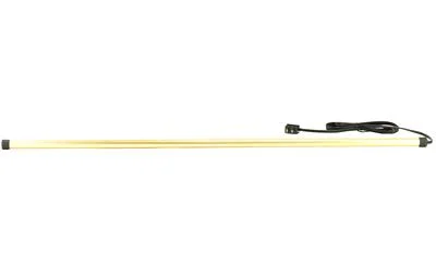 AOB GoldenRod Dehumidifier Rod gold rod, side view with black power cord