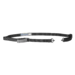 Blue Force Gear Vickers ONE Sling, black laid flat with push-button swivels at both ends