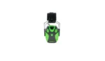 AOB Caldwell E-Max Youth Pro Earmuffs, neon green and black front view with silver headband wires