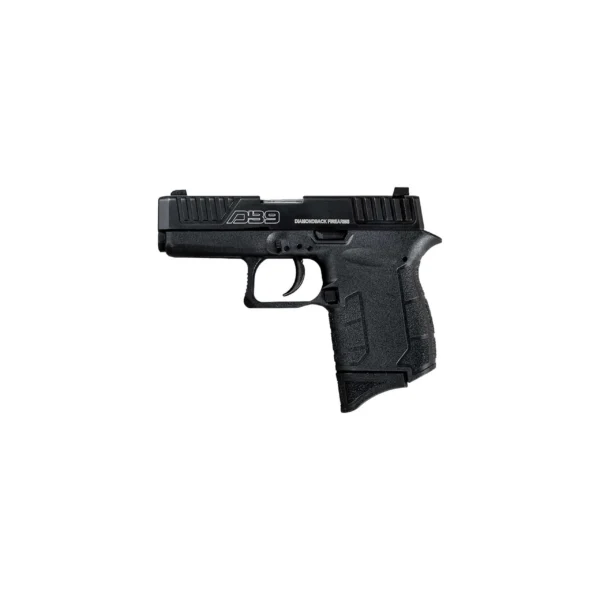 Diamondback DB9 Gen4 Handgun 9mm Luger 6rd Magazine(1) 3.1" Stainless Steel Barrel Black Frame