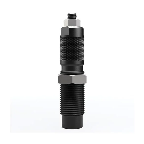 primary-51767 AOB Frankford Arsenal Swage Support Die, front view of black threaded metal die