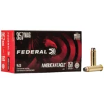 Federal Cartridge Co. American Eagle Handgun Ammunition .357 Mag 158 gr JSP 1240 fps 50/rd