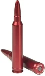 A-Zoom AZOOM SNAP CAPS 300WIN, two red snap caps shown upright and on their side