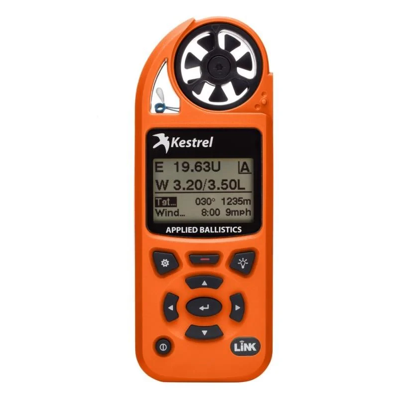 primary-51871 KESTREL METERS Kestrel 5700 Elite Weather Meter w/ Applied Ballistics & LiNK Blaze Orange