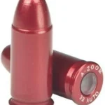 Pachmayr/Tacstar Division A-Zoom Metal Snap Caps, red, two-piece front and base view