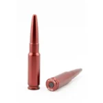 Pachmayr/Tacstar Division A-Zoom Rifle Snap Caps, red, upright and base views