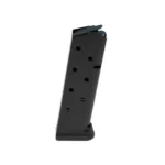 Ed Brown Handgun Magazine, black angled side view with witness holes and base plate