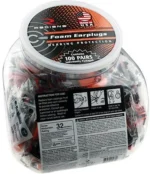 Radians Inc. Radians 100 pairs of Uncorded Foam Earplugs/ct in a Jar
