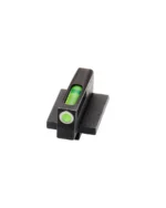 HIVIZ Litewave H3 front sight, angled black sight with green litepipe and round green insert