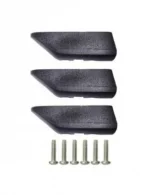 KIMBER EXTND BASE PAD three black base pads with six silver screws