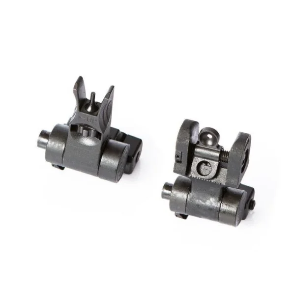 Sig Sauer M400 Tread replacement sights, front and rear adjustable sight pair in black