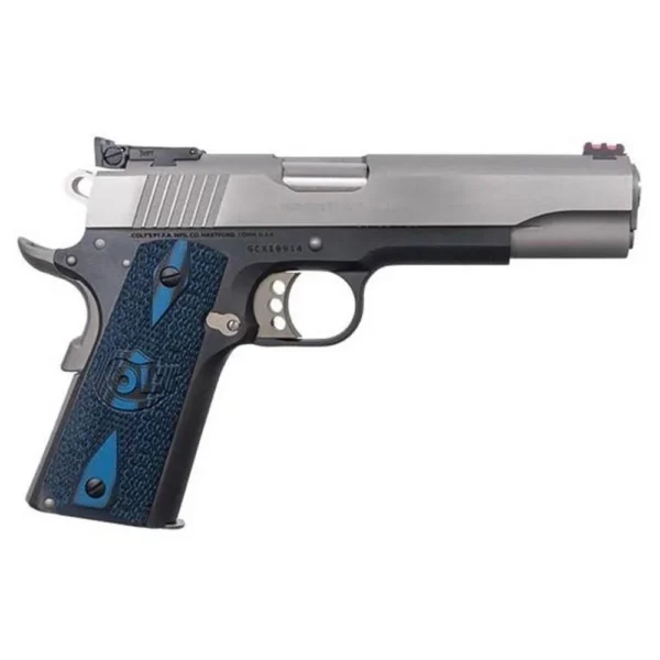 Colt Manufacturing Colt Gold Cup Handgun .45 Auto 8rd Magazine 5" Barrel Two-Tone Finish G10 Grips