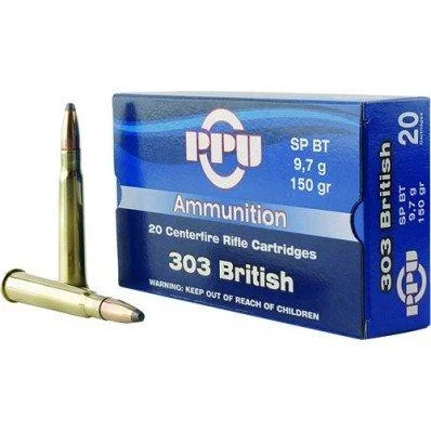 Prvi Partizan PPU 303 BRITISH FMJ 174GR 20/200
