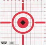 Birchwood Casey Rigid Paper Crosshair Sight-In Target 12" 10/ct
