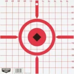 Birchwood Casey Rigid Paper Crosshair Sight-In Target 12" 10/ct