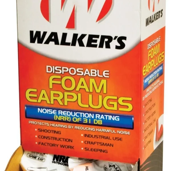 Walkers Game Ear Walker's Foam Ear Plugs