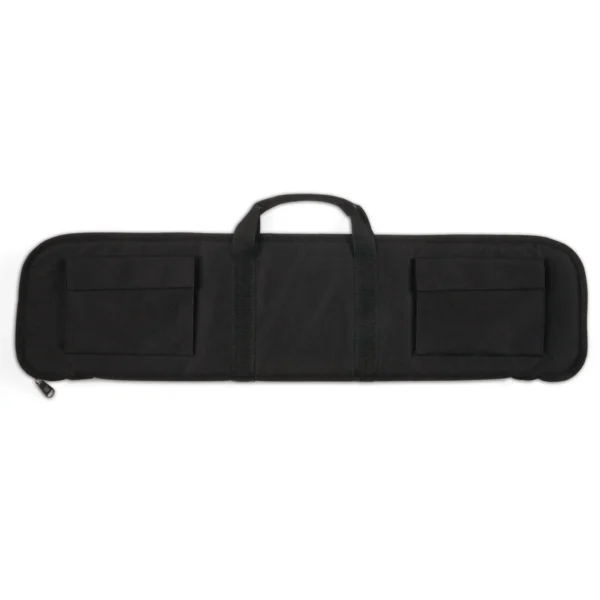 Bulldog 35-inch Tactical Shotgun Case, black case with carry handle, zipper and exterior pockets
