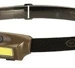 Streamlight BANDIT HL USB, coyote green headlamp with yellow LED panel and black headband