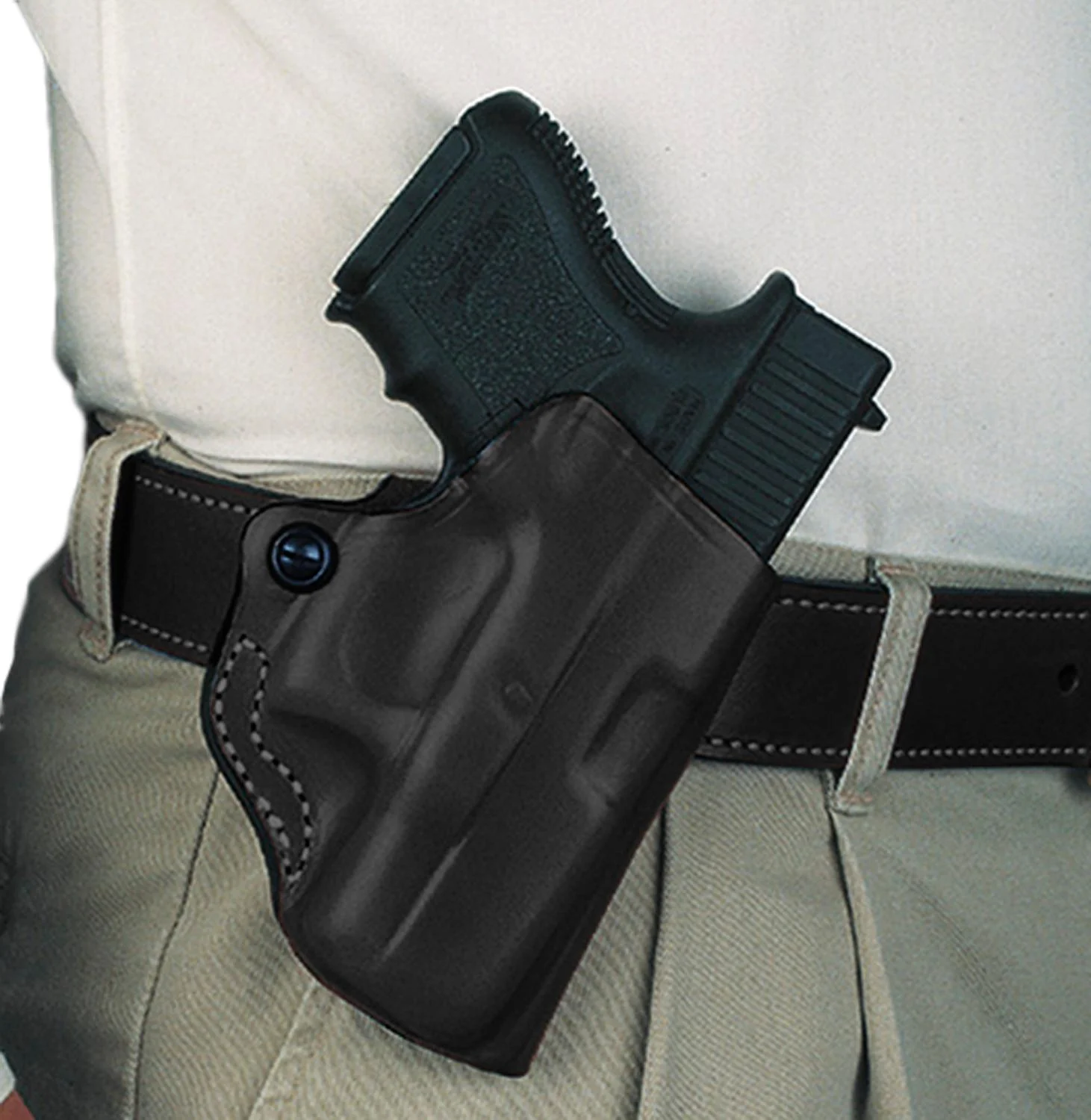 primary-52147 Desantis Leather Goods Co. DeSantis Style 019 Mini Scabbard Glock 43 Black RH