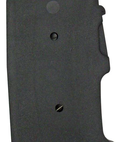 CZ 455 magazine in black polymer, front side view
