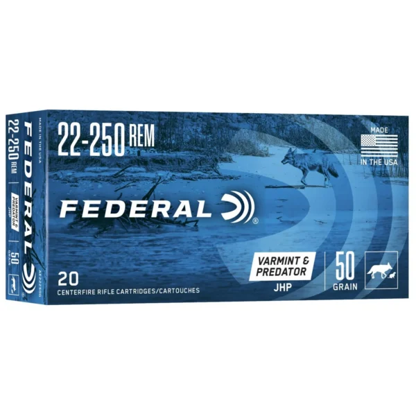 Federal FED AE 22-250 50GR JHP 20/200