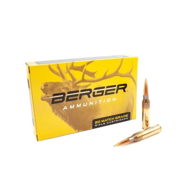 Berger Bullets Berger Elite Hunter Rifle Ammunition .30-06 Sprg 168gr HPBT 2850 fps 20/ct