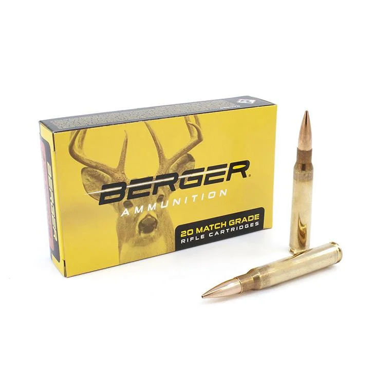 primary-52181 Berger Bullets Berger Classic Hunter Rifle Ammunition .30-06 Sprg 185gr OTM 2750 fps 20/ct