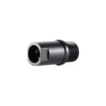 Dead Air Thread Adapter GSG 1911, angled view of black cylindrical adapter with threaded end