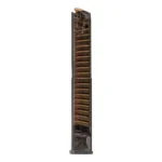 ELITE TACTICAL SYSTEMS GROUP Elite Tactical Systems Carbon Smoke Handgun Magazine for Glock 17 9mm Luger 40/rd