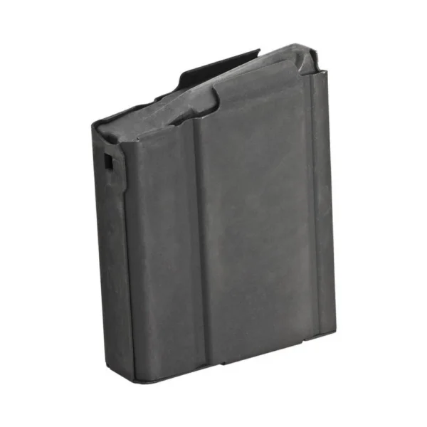 Springfield M1A 10-round magazine, black, angled front view