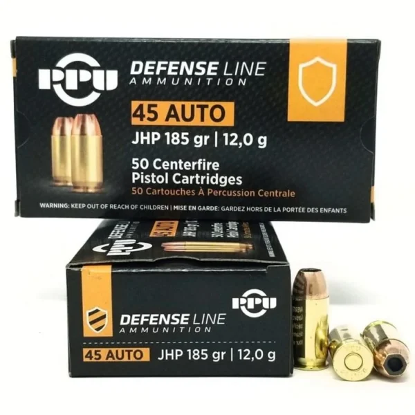 Prvi Partizan PPU 45ACP JHP 185GR 50/500
