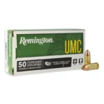 Remington Arms Co. Inc. Remington UMC Handgun Ammunition 9mm Luger 115 gr FMJ 1145 fps 50/ct