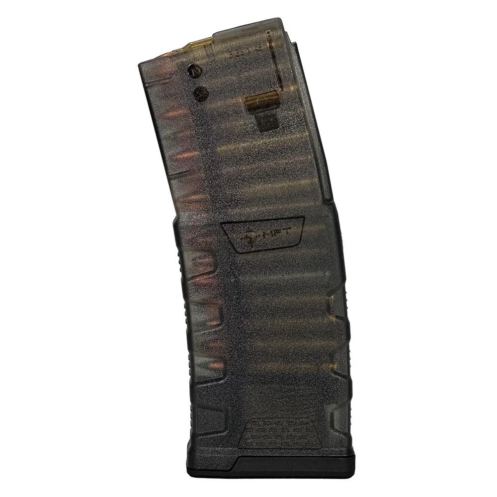 primary-52364 Mission First Tactical EXD Transluscent 30 AR/M4 Rifle Magazine Smoke 5.56x45mm 30/rd