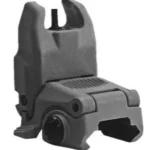 Magpul MBUS Front Sight Generation II, gray front-right view with raised sight post