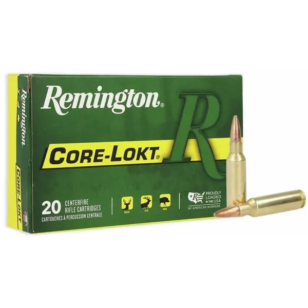 Remington Arms Co. Inc. Remington Core-Lokt Rifle Ammunition .300 Rem SAUM 165 gr PSP 3075 fps 20/ct